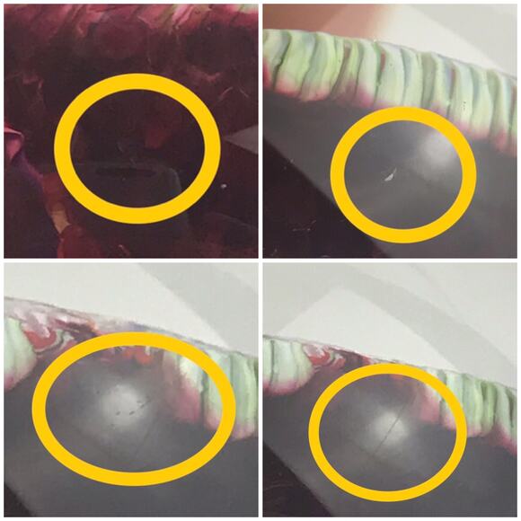 Perthshire PP30 1976 Millefiori Star Shaped Twist Ruby Vintage LE Paperweight - Picture 12 of 13